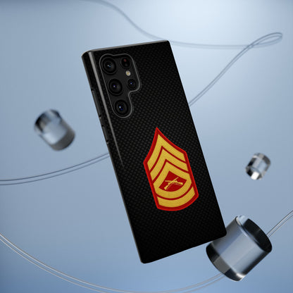 Rank Insignia Impact-Resistant Cases, Gunnery Sergeant