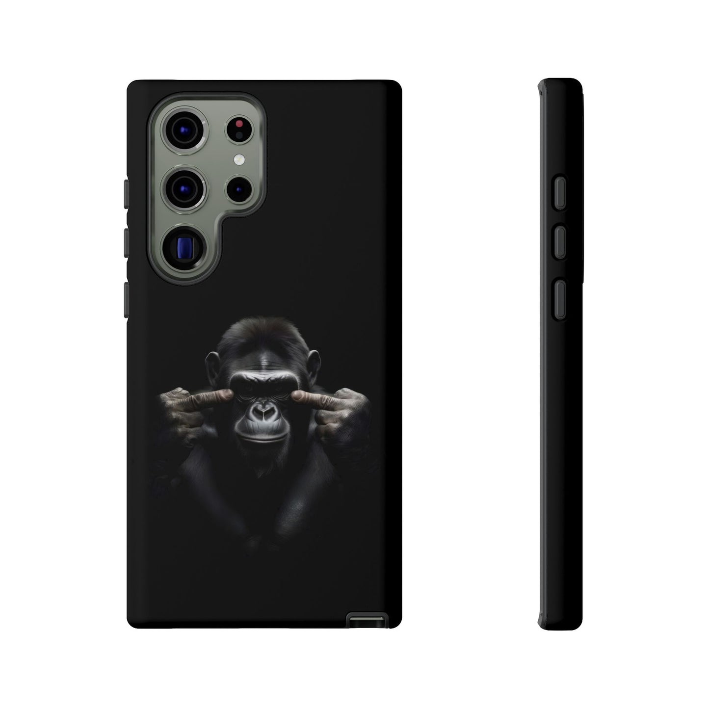 Edgy Gorilla Samsung  Phone Case - Funny Gift for Animal Lovers