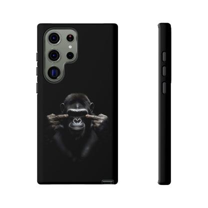 Edgy Gorilla Samsung  Phone Case - Funny Gift for Animal Lovers