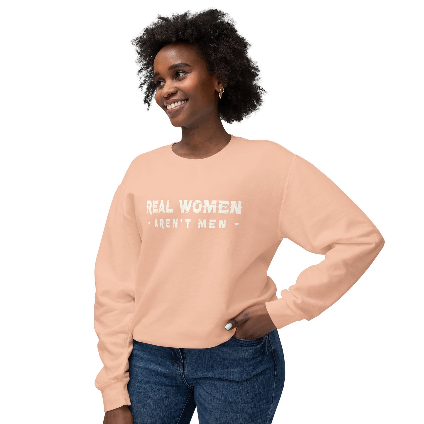 Real Women Lightweight Crewneck Sweatshirt