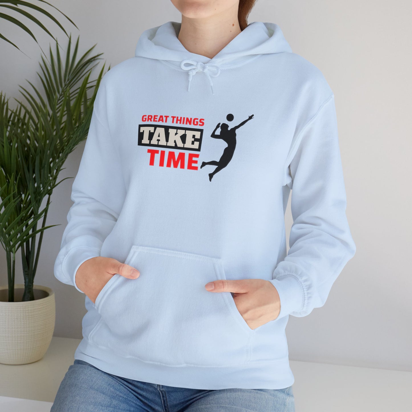 Great Things Take Time Unisex Heavy Blend™ Hooded Sweatshirt