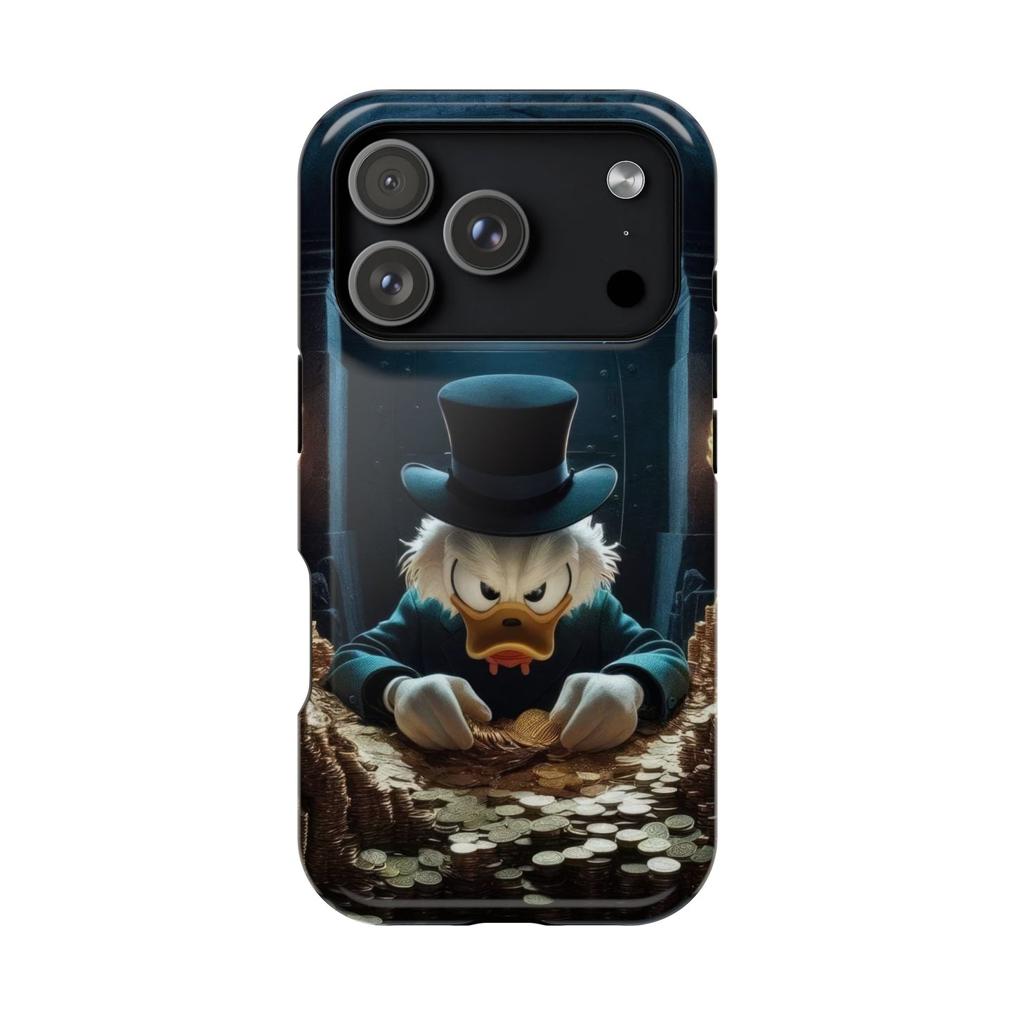 Magnetic Phone Case - Scrooge McDuck Design