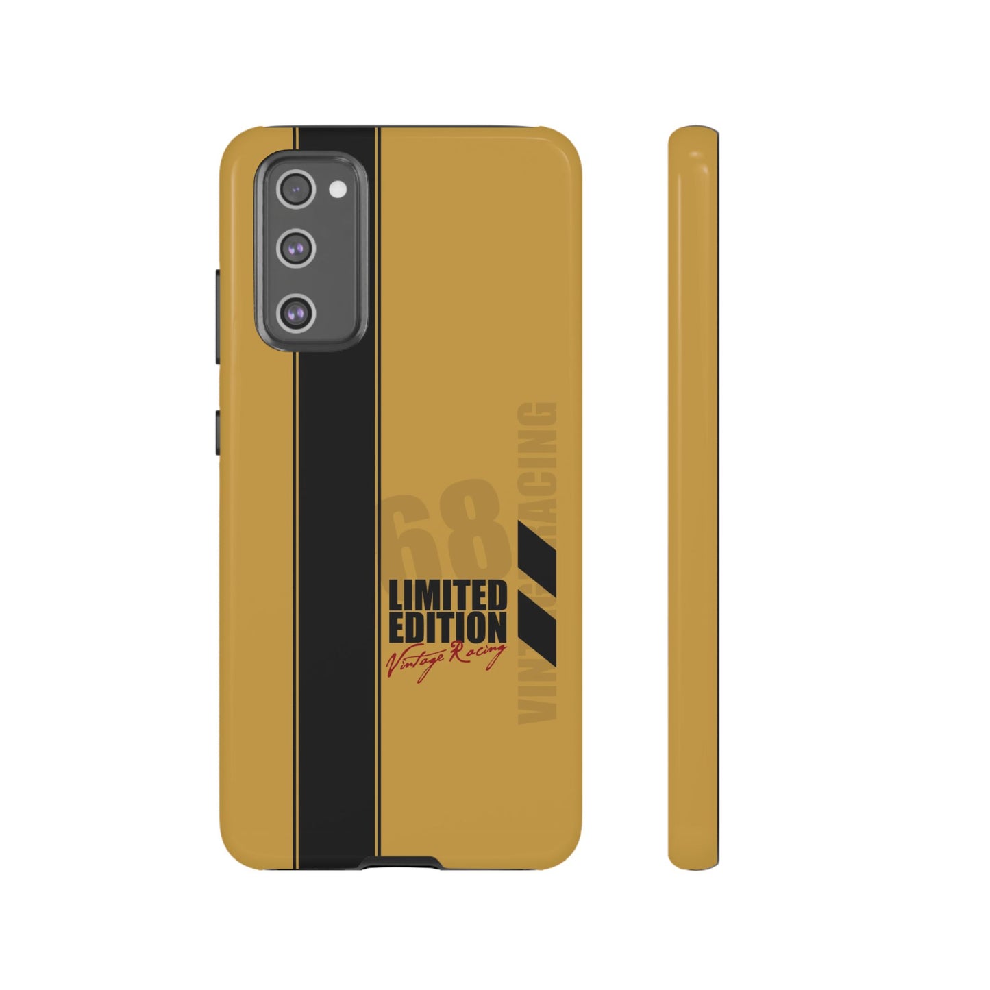 Vintage Racing 68 Tough Case, Retro Racecar Design