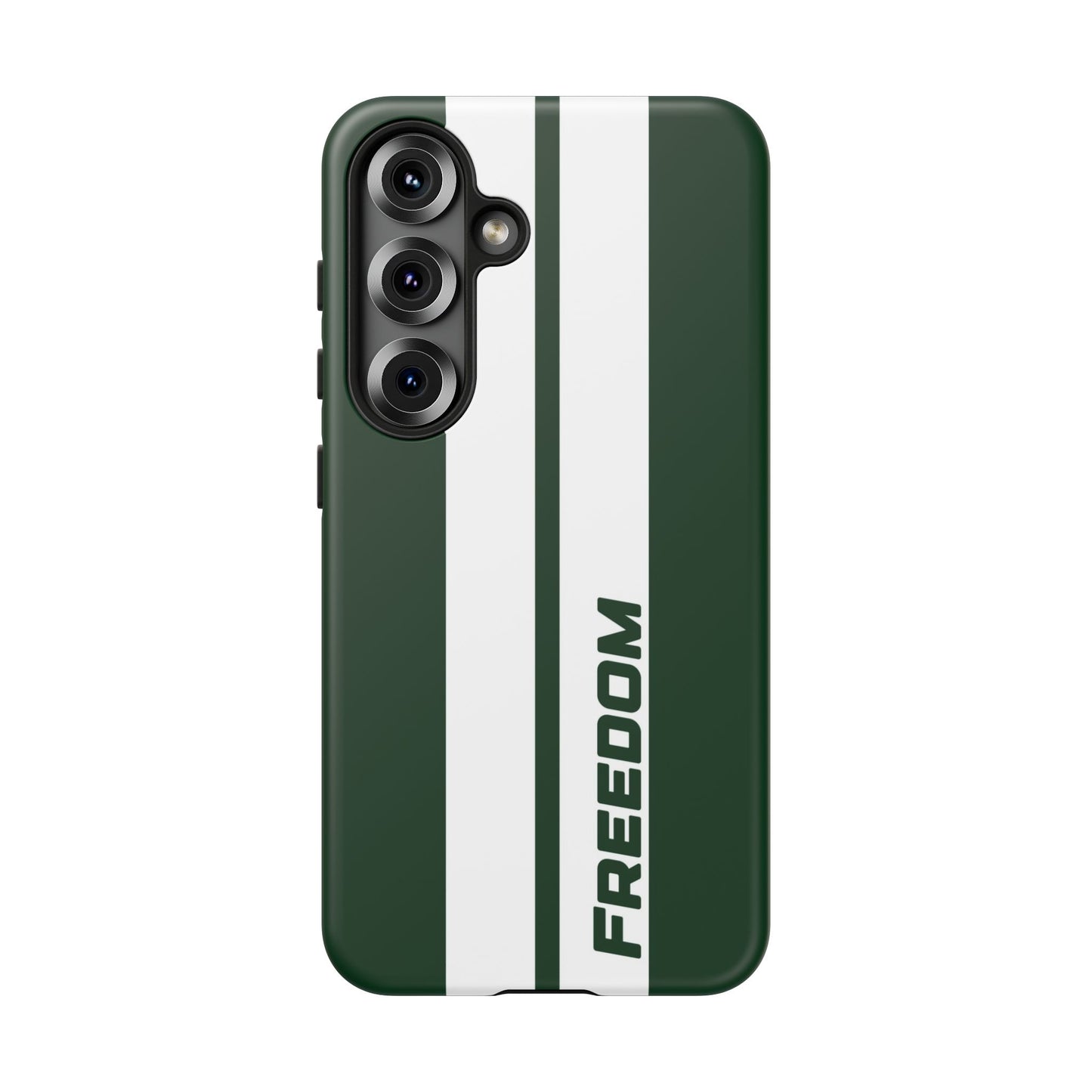 Freedom Tough Case, Olive Green Motorsport-Inspired Cove
