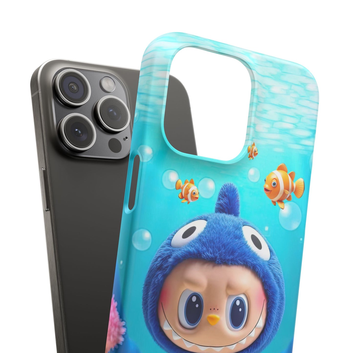 The Monsters Underwater Snap Case - Playful Design