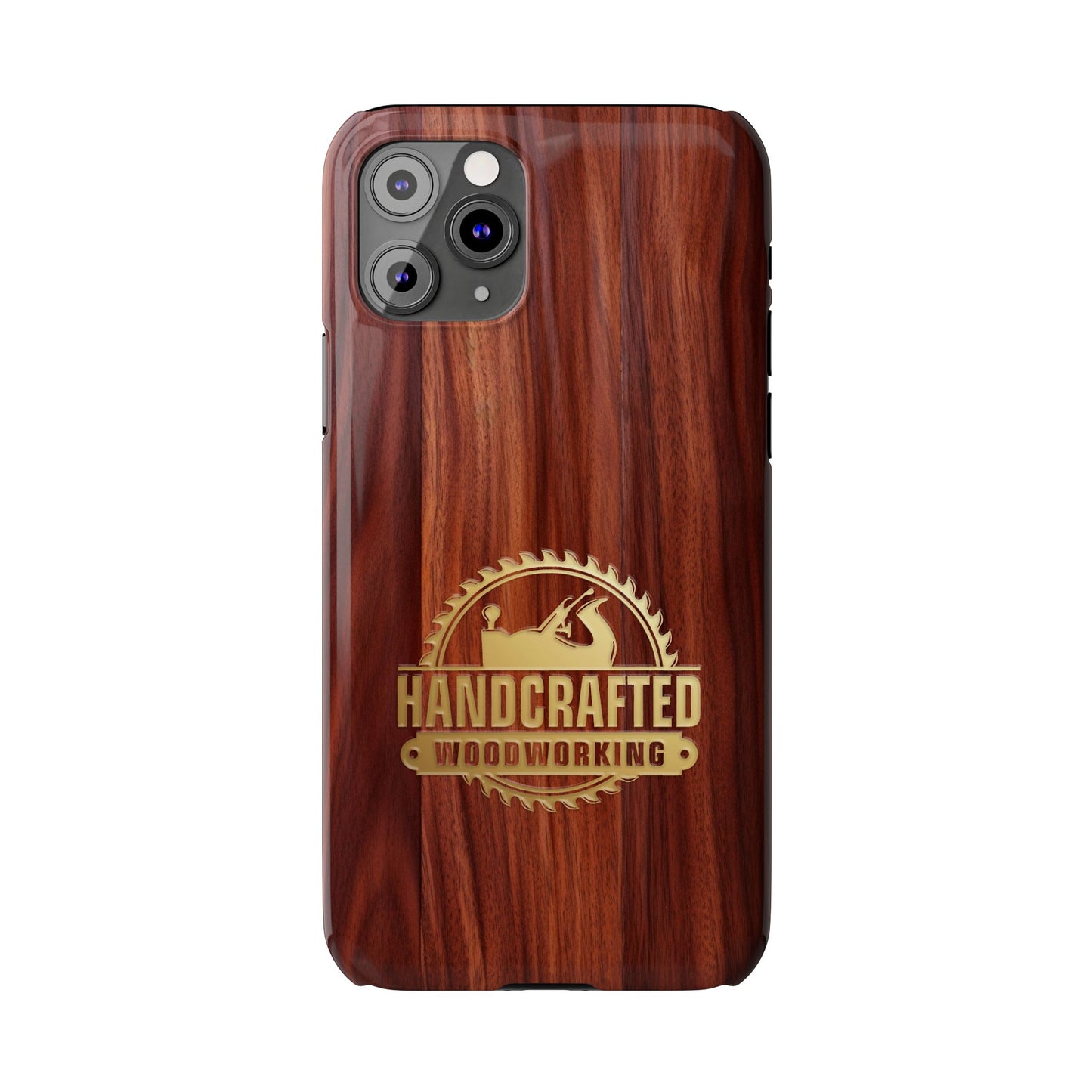Woodworking Logo Slim Cases, iPhone