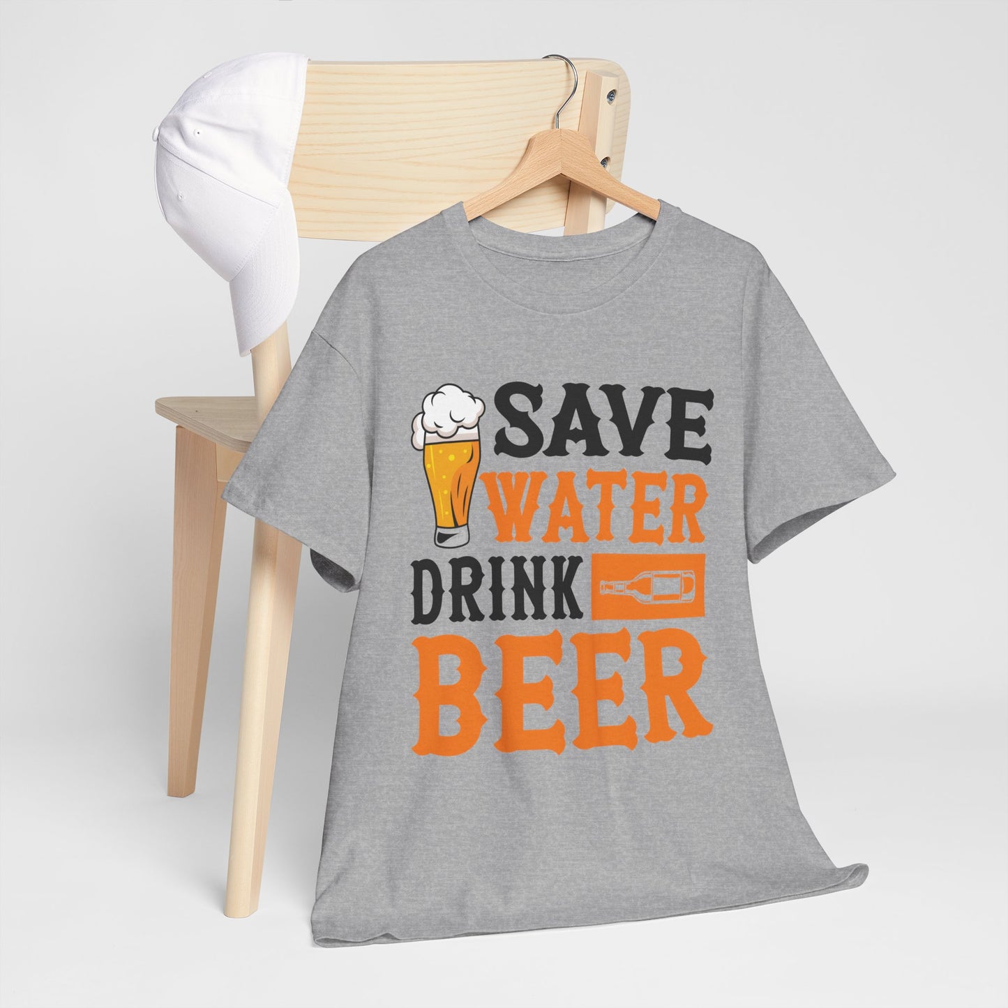 Funny Beer Slogan, Save Water Drink Beer