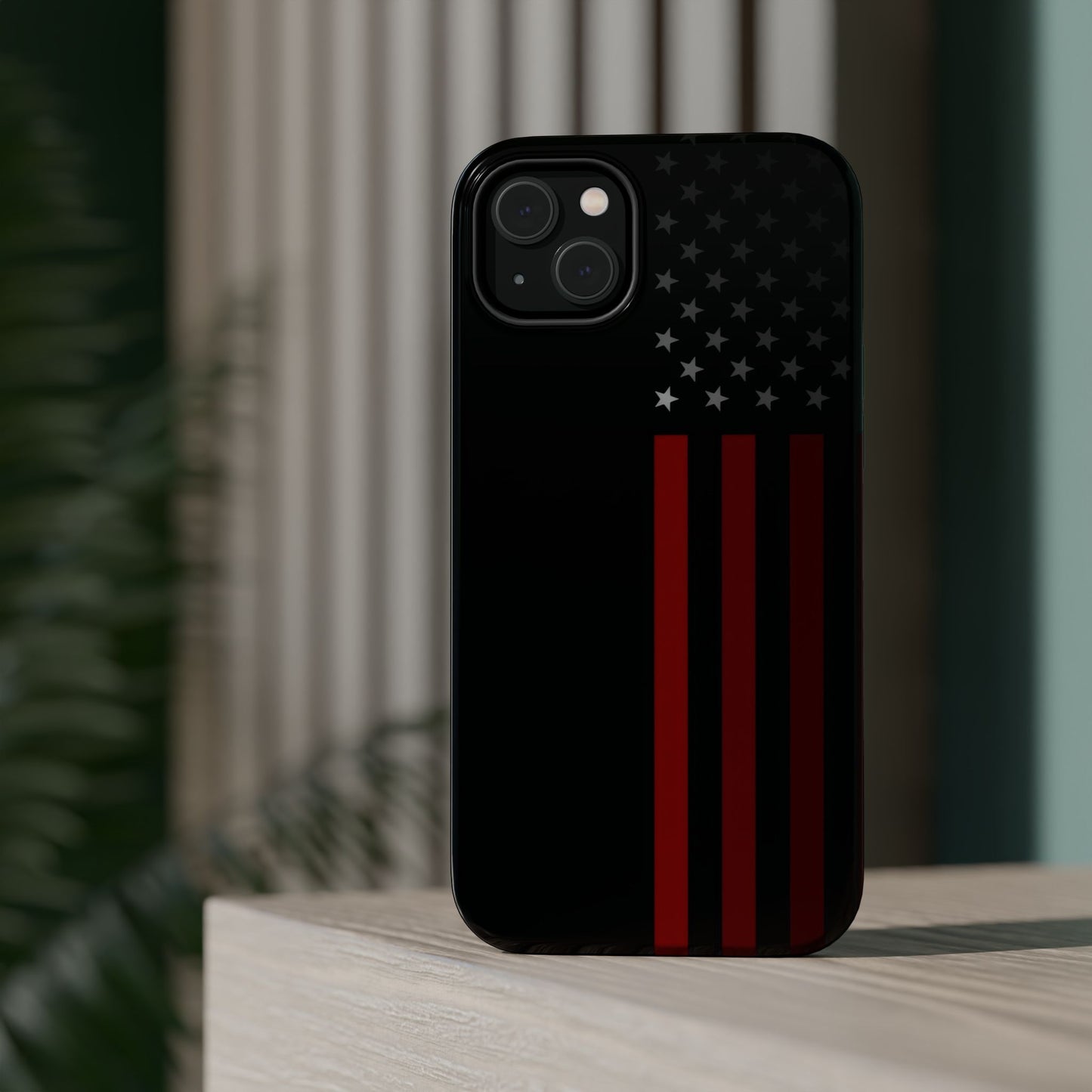 Patriotic Magnetic Tough Case, American Flag Phone Cover