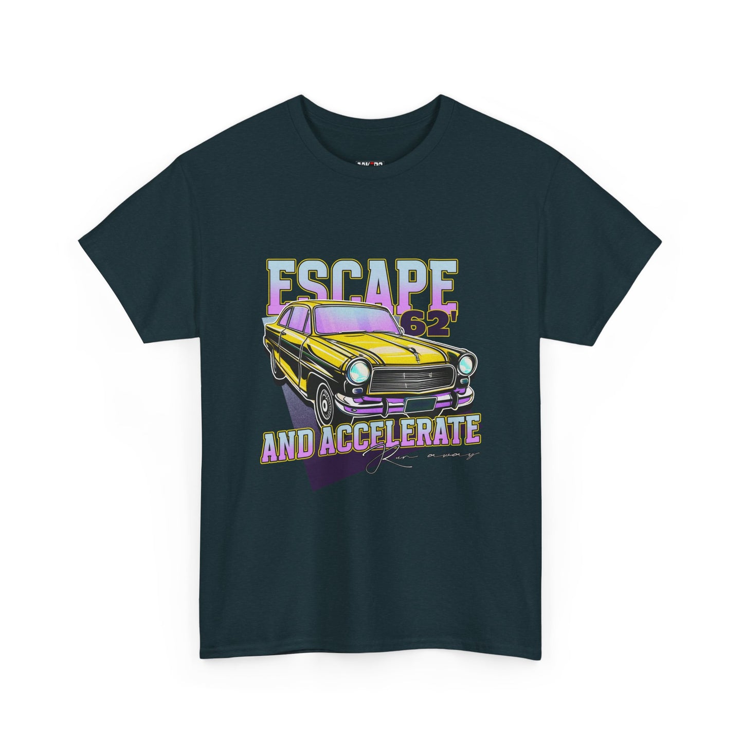 Camiseta de manga corta unisex Escape And Accelerate 