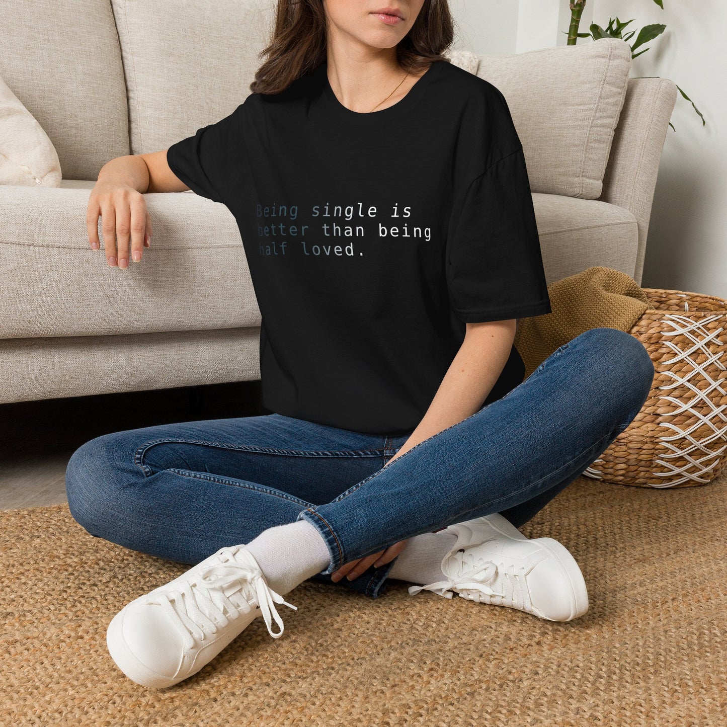 Being Single Unisex Softstyle T-Shirt