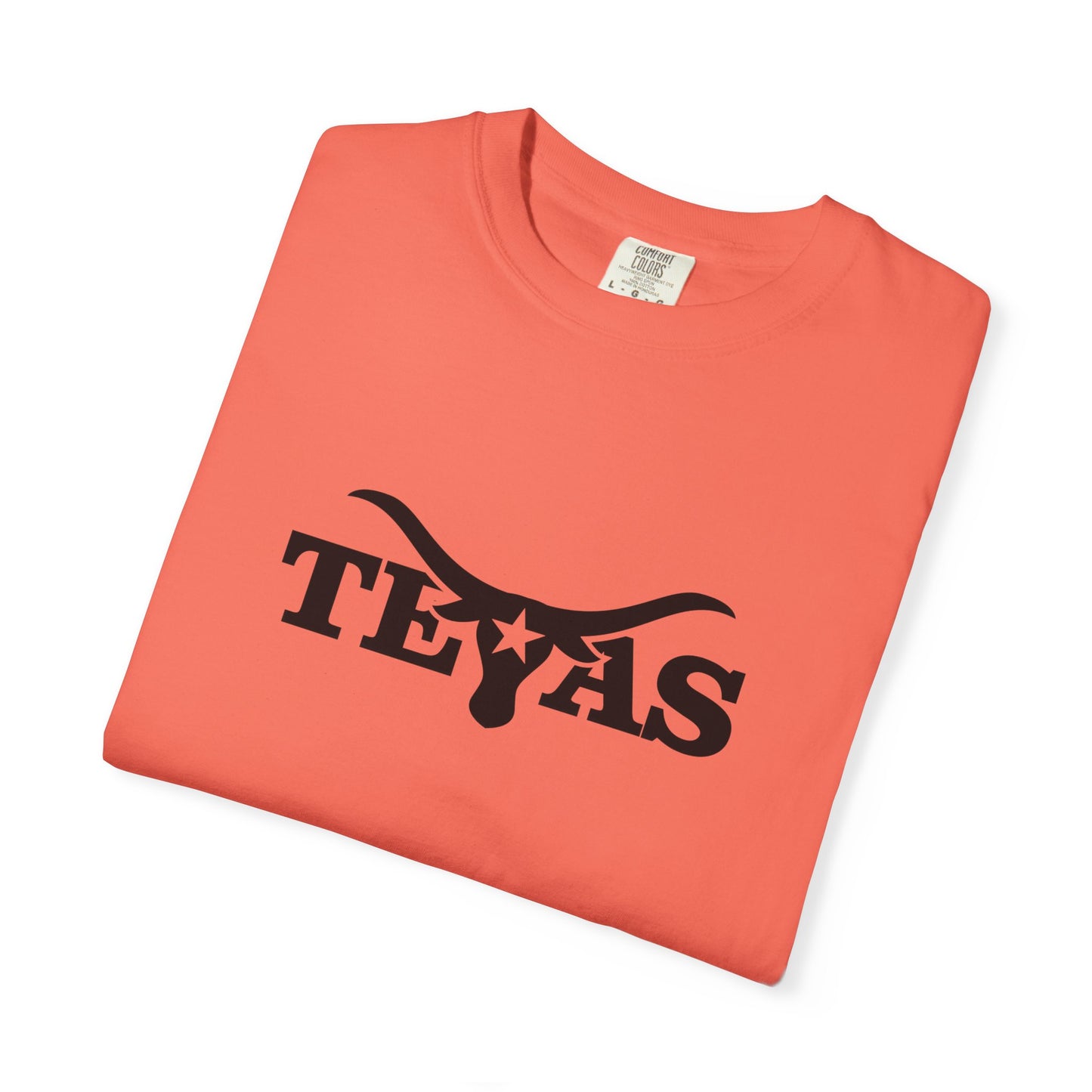 Texas Unisex Garment-Dyed T-Shirt - Cool Western Vibe for Everyday Wear