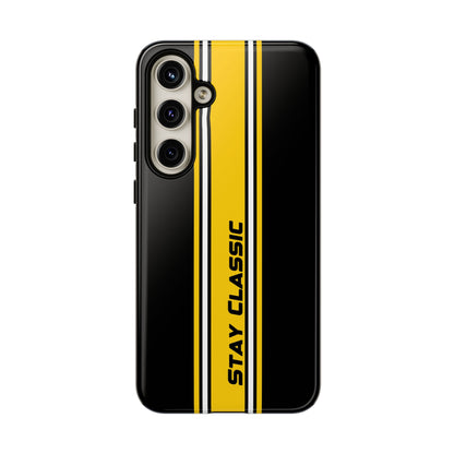 Stay Classic Tough Case – Minimalist Racing Design