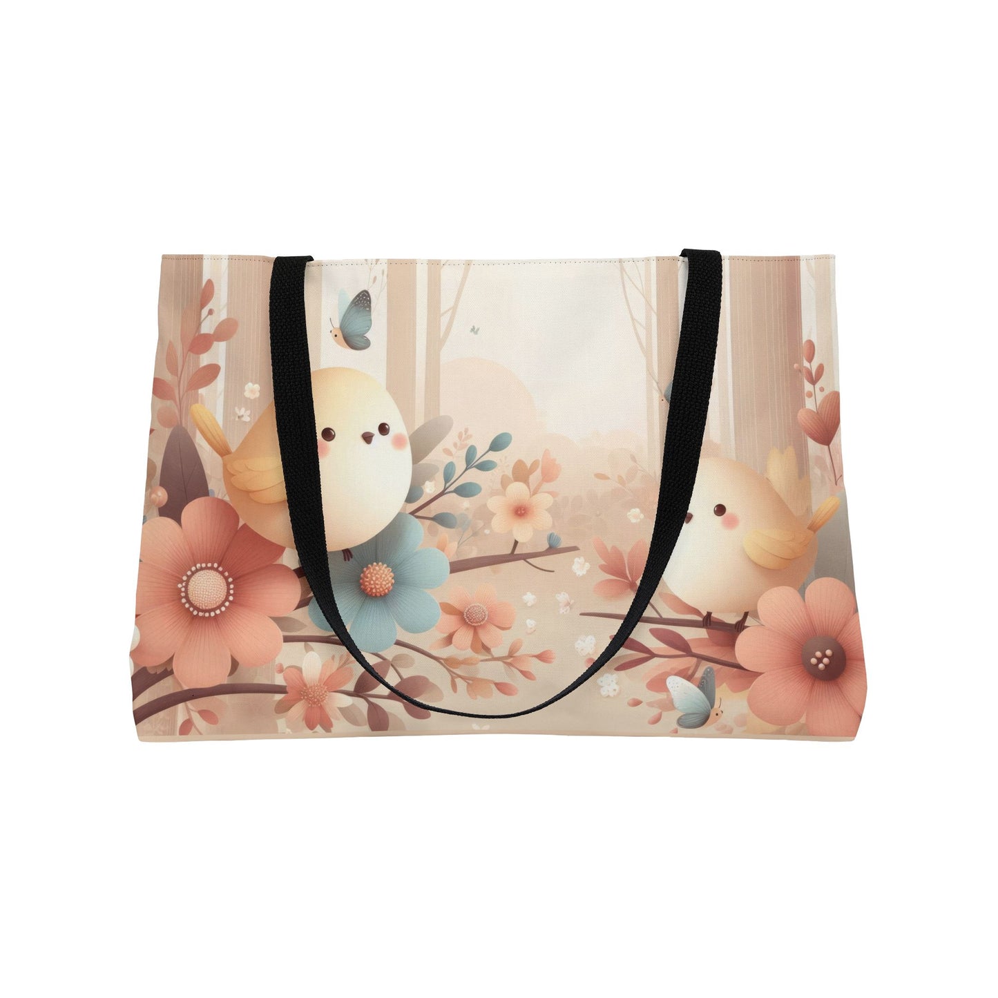 Pastel Canaries Tote Bag