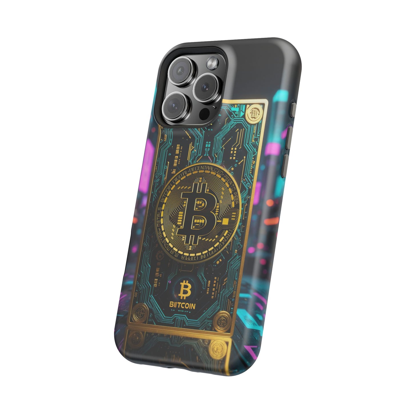 Bitcoin Magnetic Phone Case, Unique Phone Cover