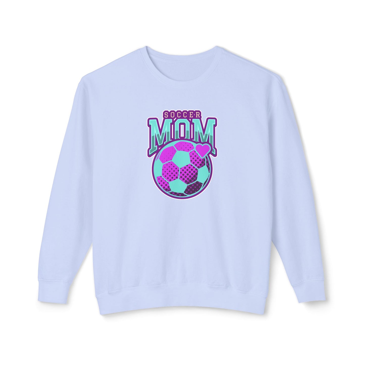 Soccer Mom Unisex Lightweight Crewneck Sweatshirt