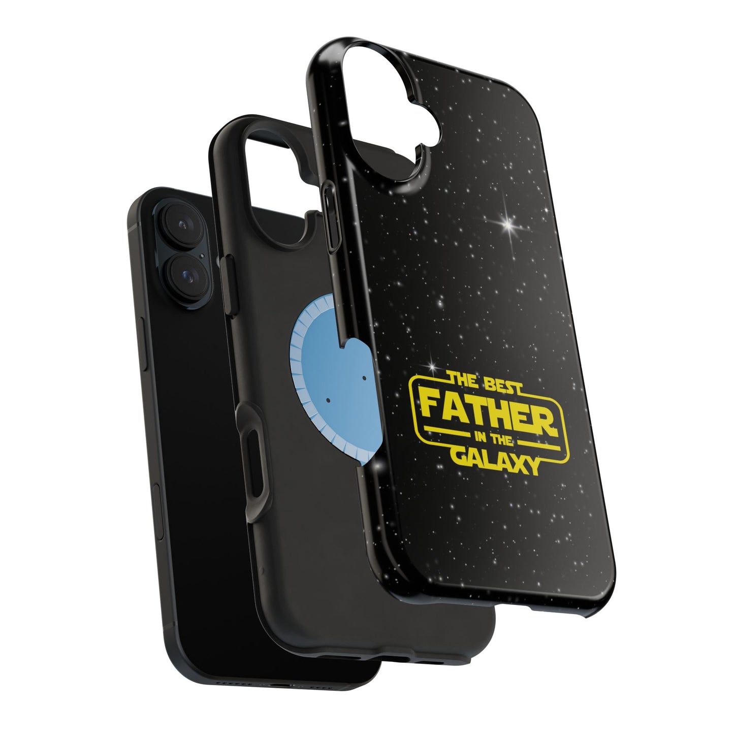 Galaxy-Themed iPhone Magnetic Case - Perfect Gift for the Best Father
