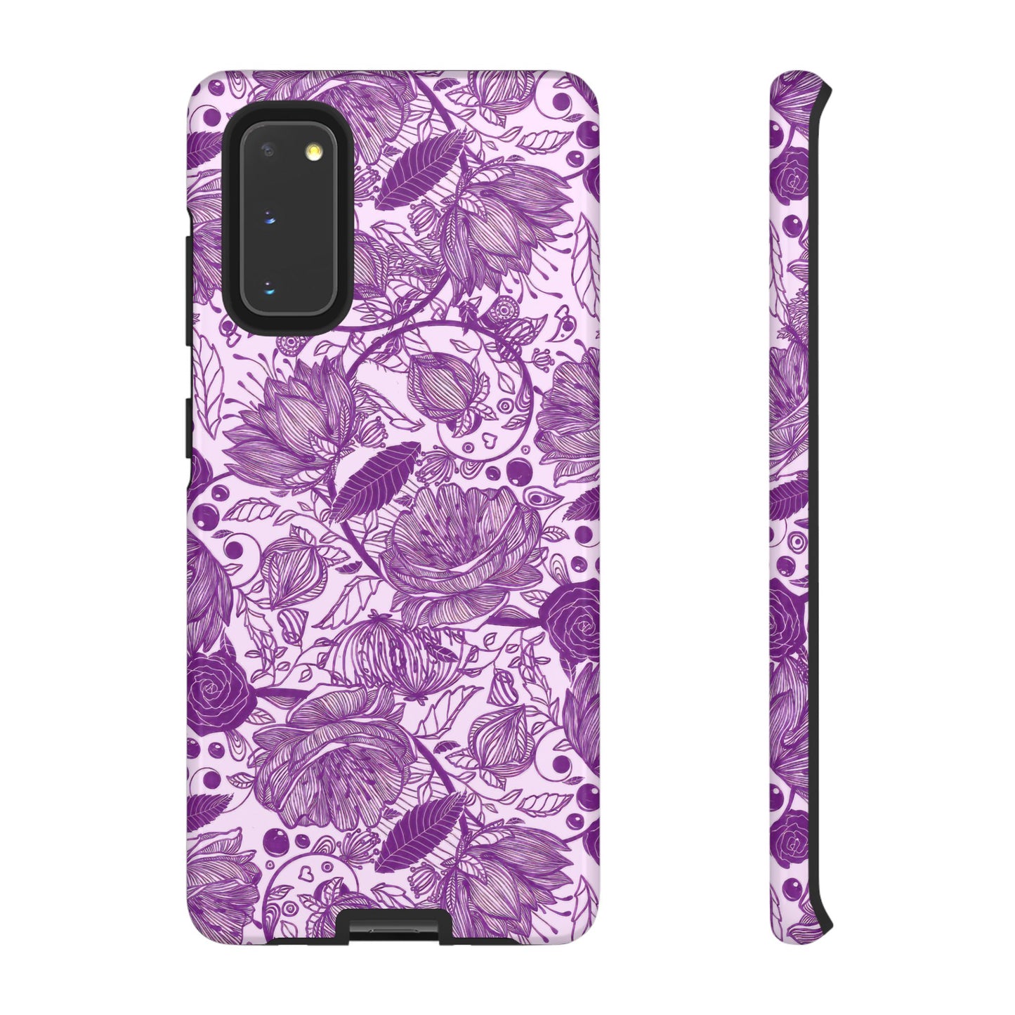 Graphical Garden: Purple Edition Tough Cases