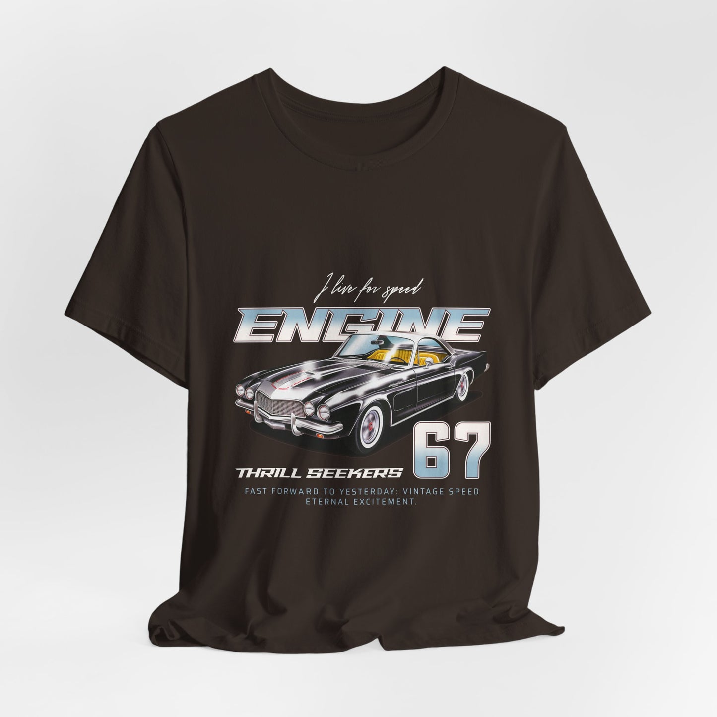 I Live For Speed Engine Tee