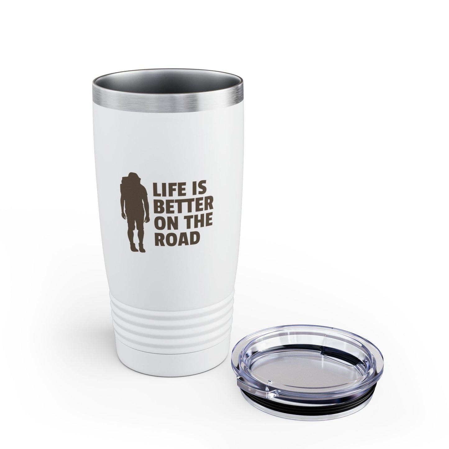 Life Is Better On The Road Ringneck Tumbler, 20oz