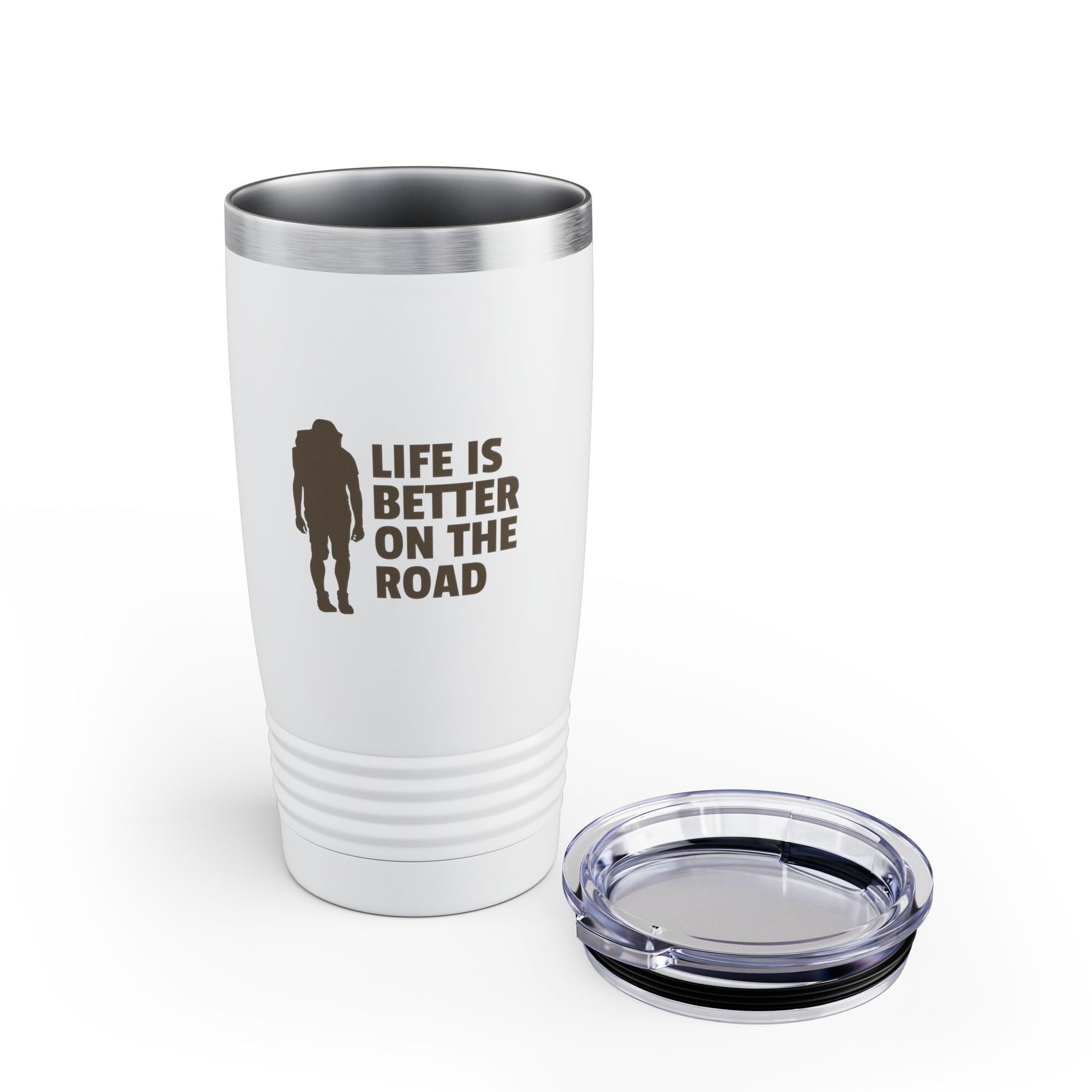 Life Is Better On The Road Ringneck Tumbler, 20oz