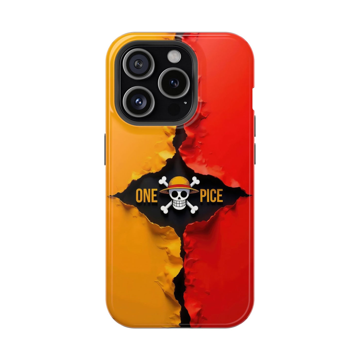 Bold One Piece Magnetic Tough Cases, Anime Phone Cover