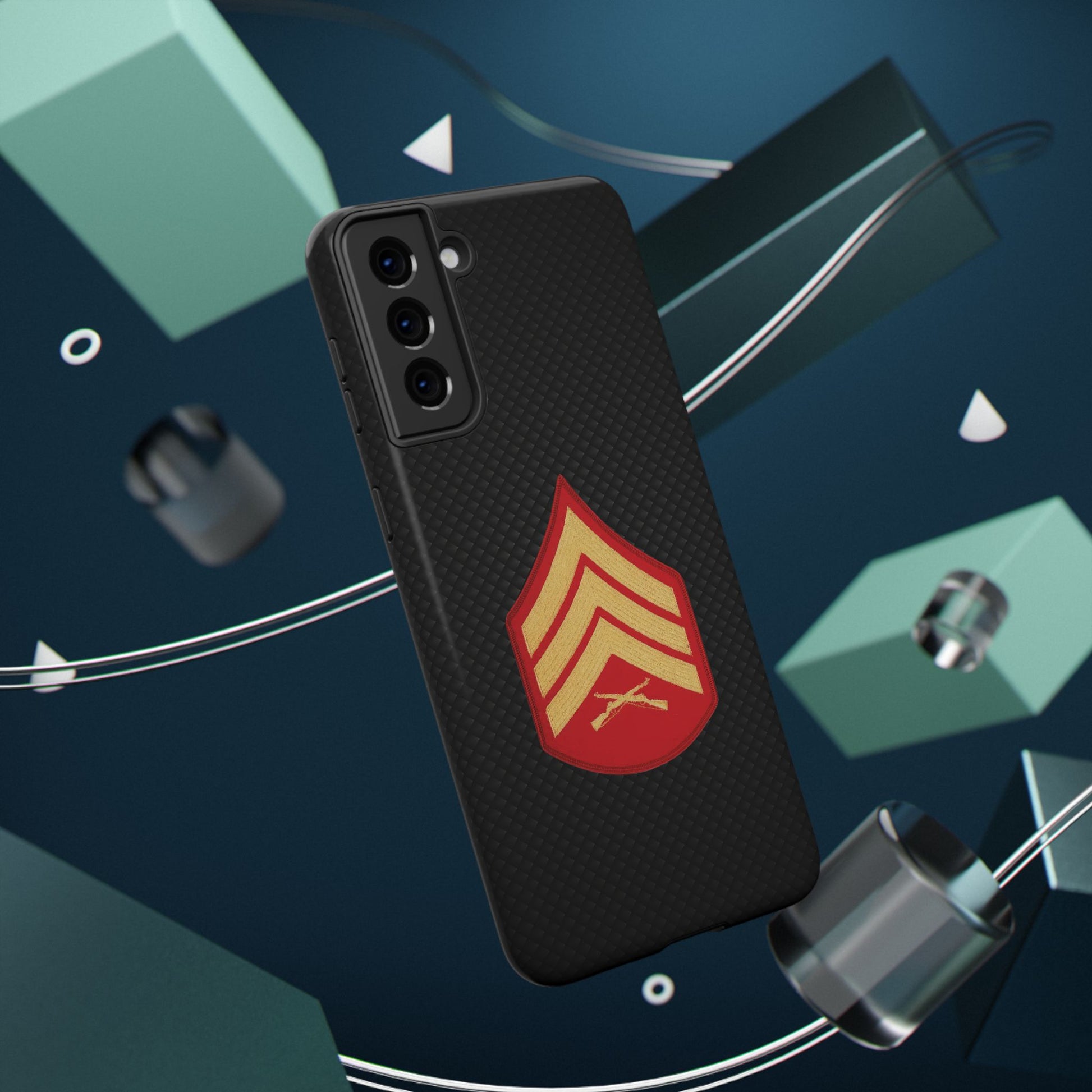 Rank Insignia Impact-Resistant Cases, Sergeant