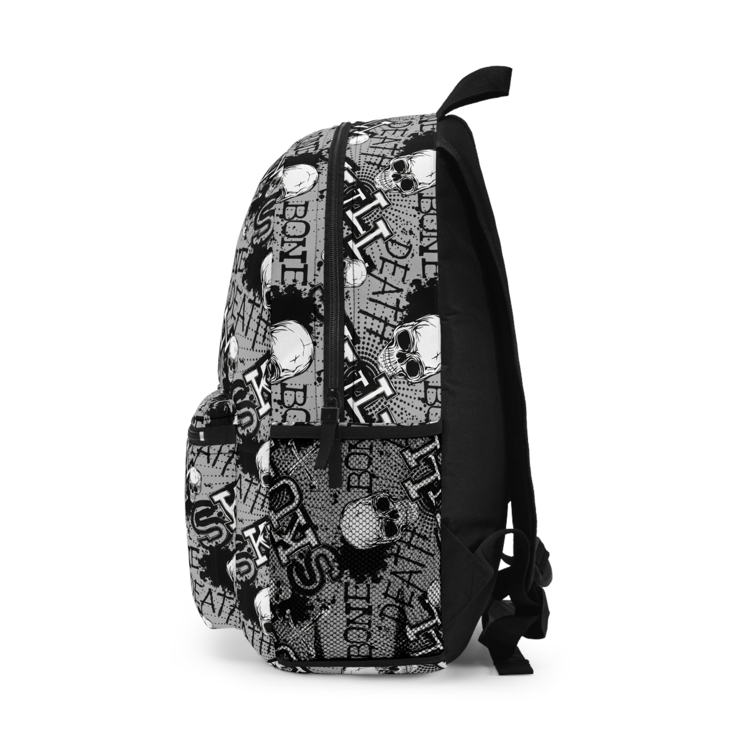 Skulls Minimalist Backpack Grey