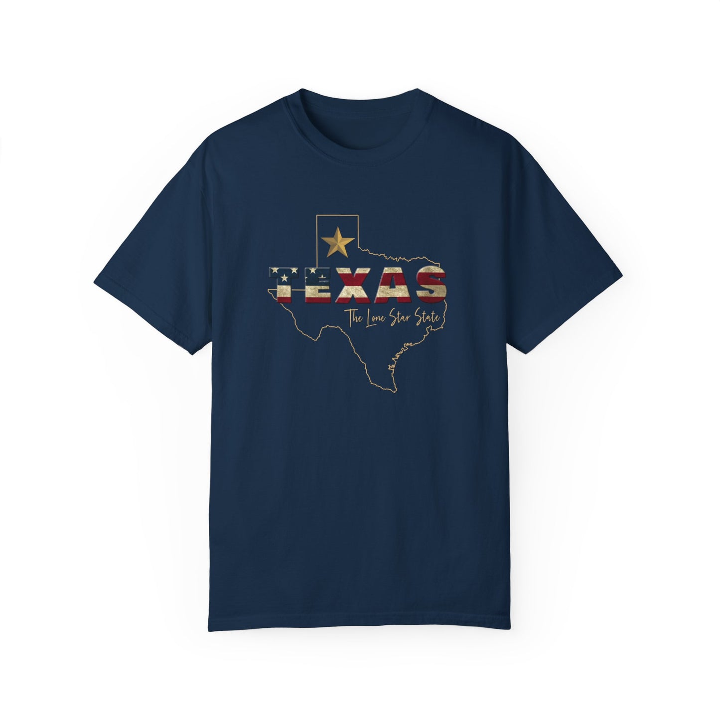 The Lone Star State Unisex Garment-Dyed T-shirt