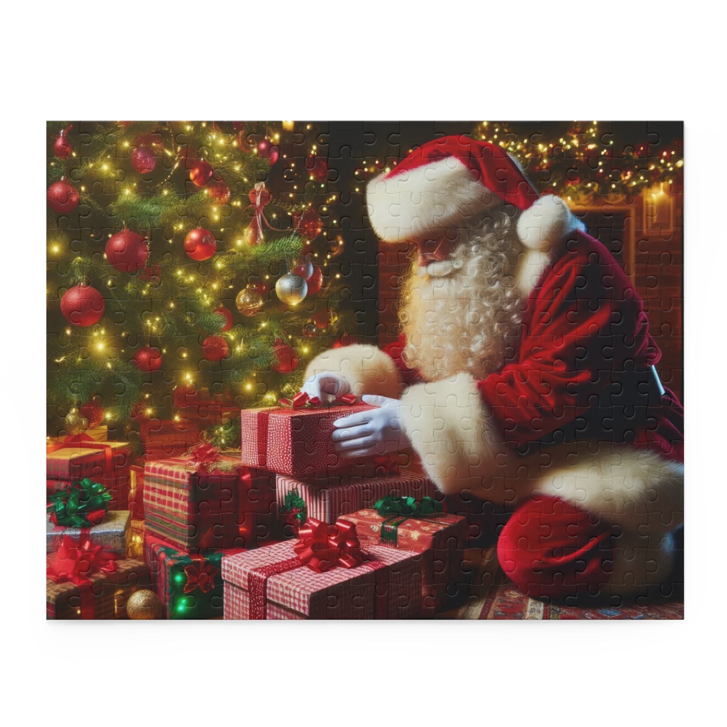 Santa's Surprise Delivery Puzzle (120, 252, 500-Piece)