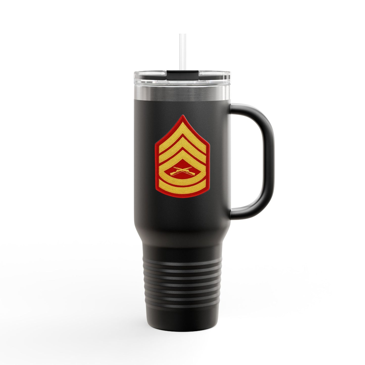 Custom Insulated Travel Mug, 40oz - Perfect for Military Fans, Ideal Gift for Veterans, Outdoor Adventure Essential, Durable