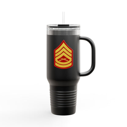Custom Insulated Travel Mug, 40oz - Perfect for Military Fans, Ideal Gift for Veterans, Outdoor Adventure Essential, Durable