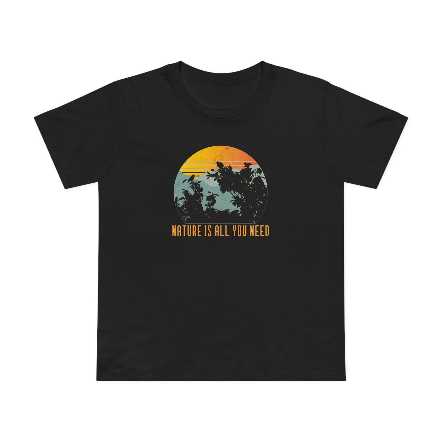 Nature Is All You Need Women’s Maple Tee