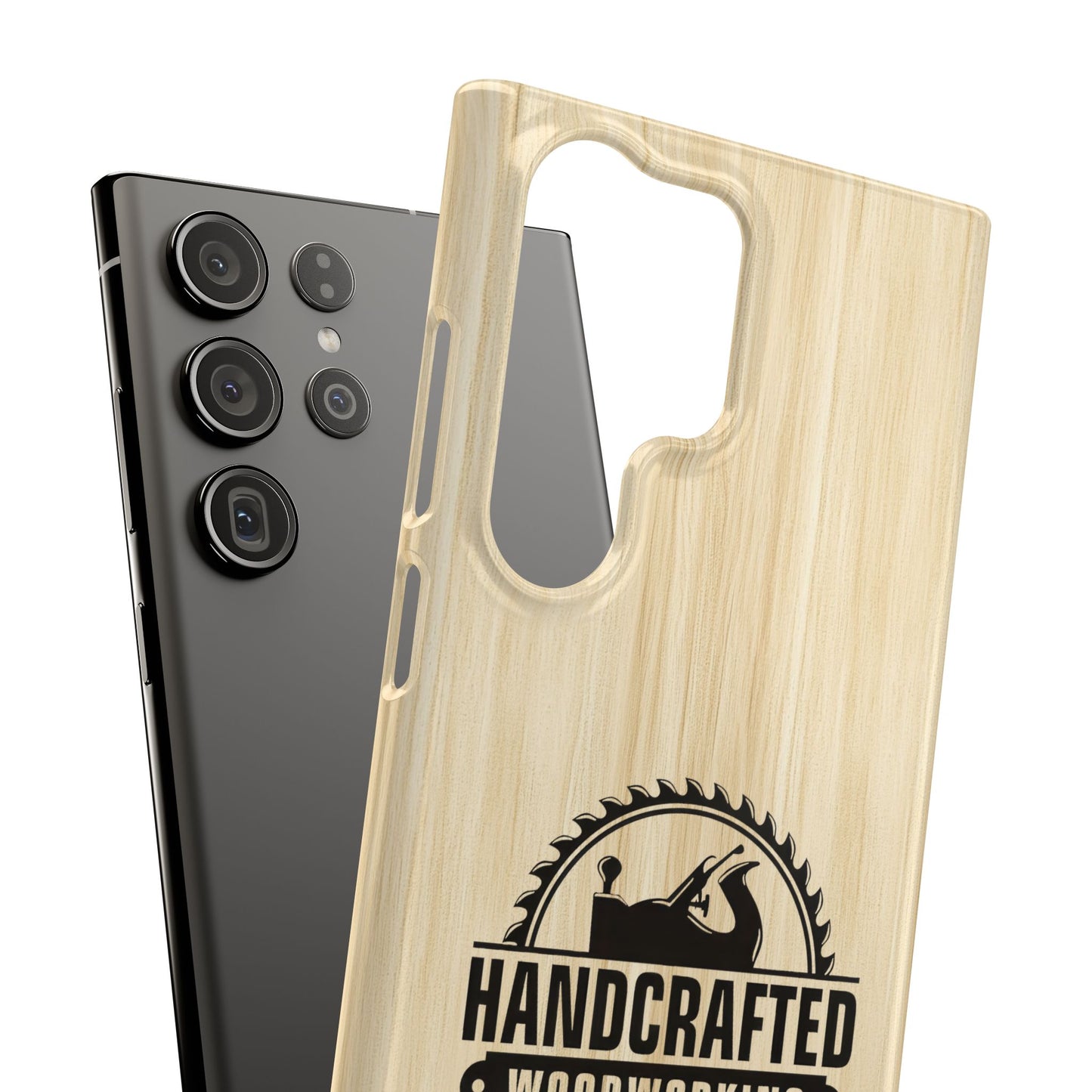 Woodworking Logo Slim Case