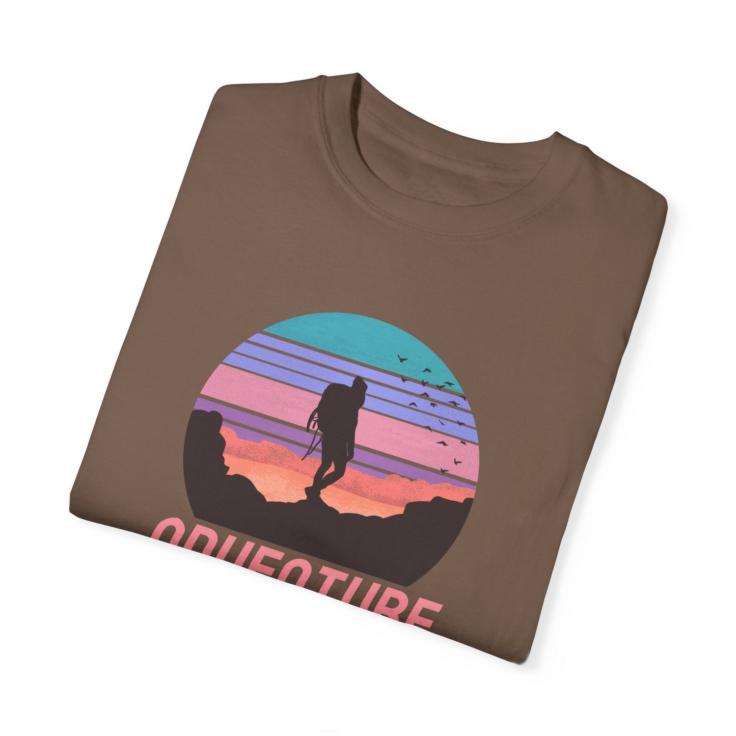 Adventure Is Calling Unisex Garment-Dyed T-shirt