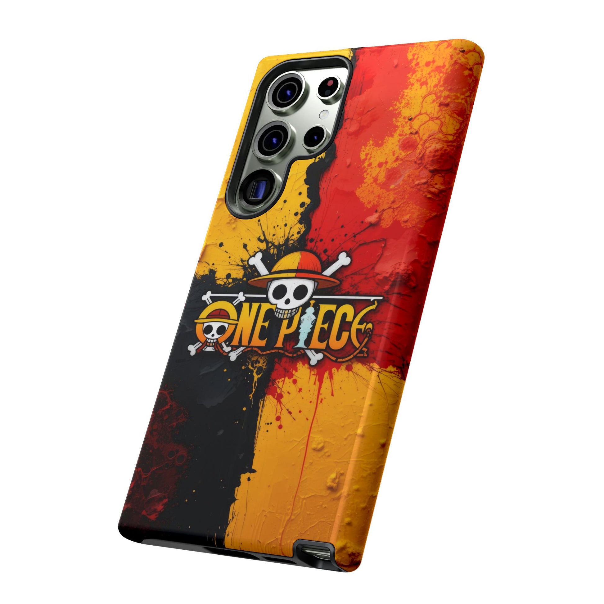 One Piece Samsung Tough Phone Case, Anime Vibrant Design