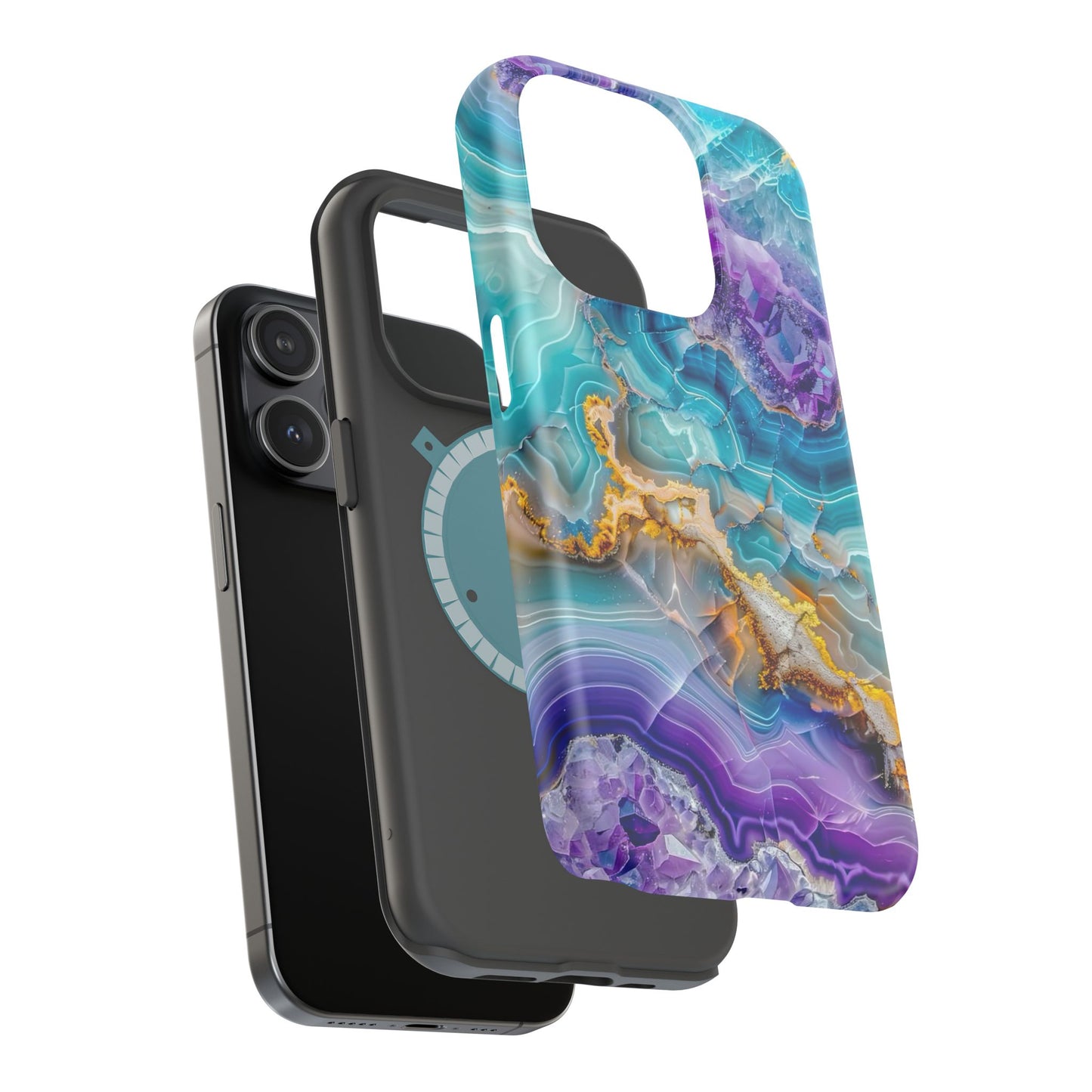 Turquoise Veil Magnetic Phone Case