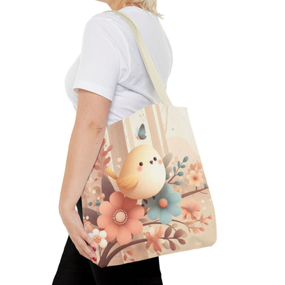 Pastel Canary Tote Bag