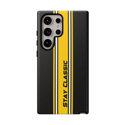 Stay Classic Tough Case – Minimalist Racing Design