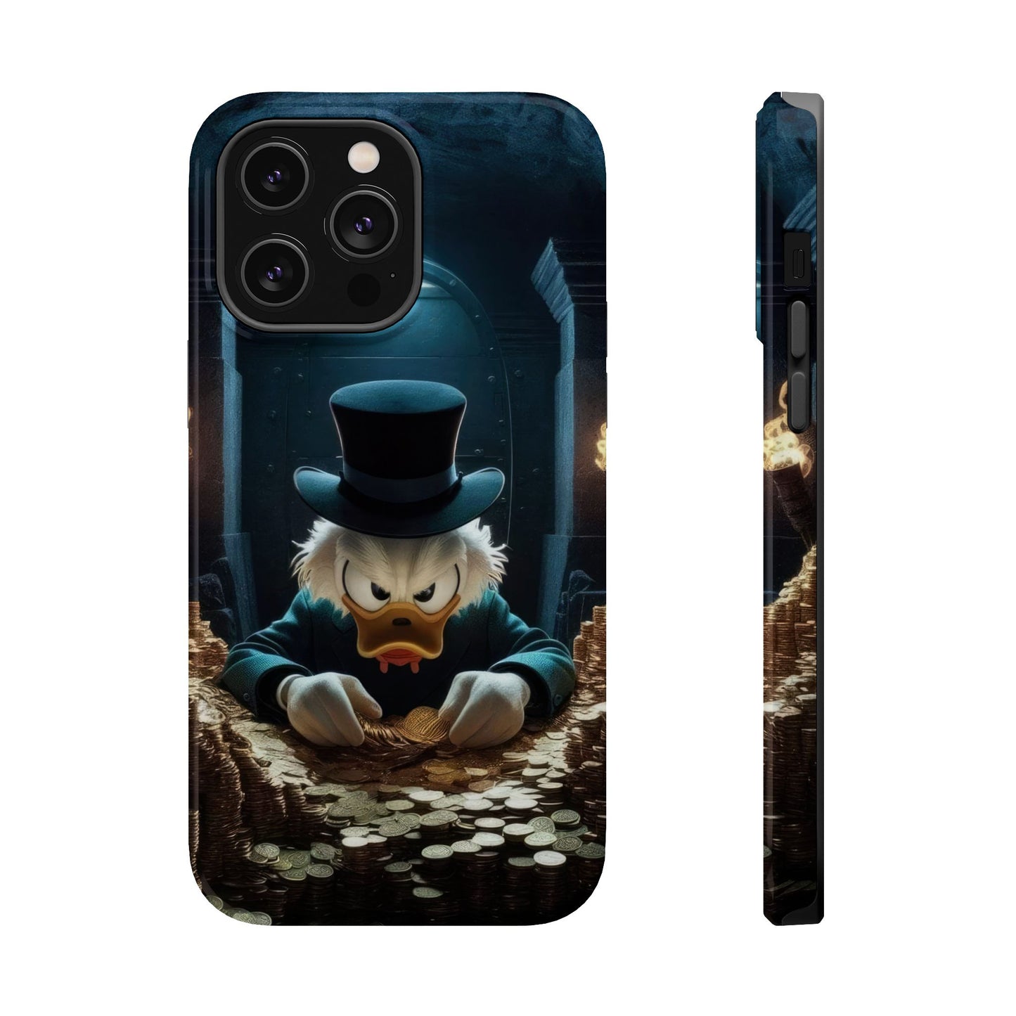 Magnetic Phone Case - Scrooge McDuck Design