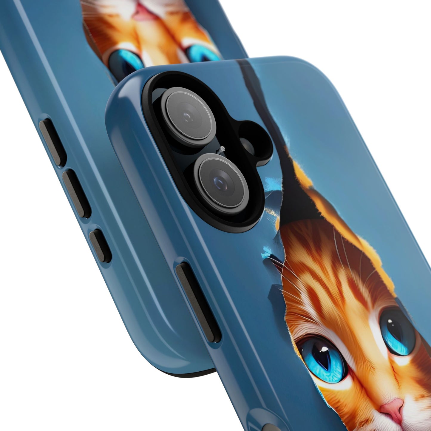 Curious Kitten Tough  Case for iPhone