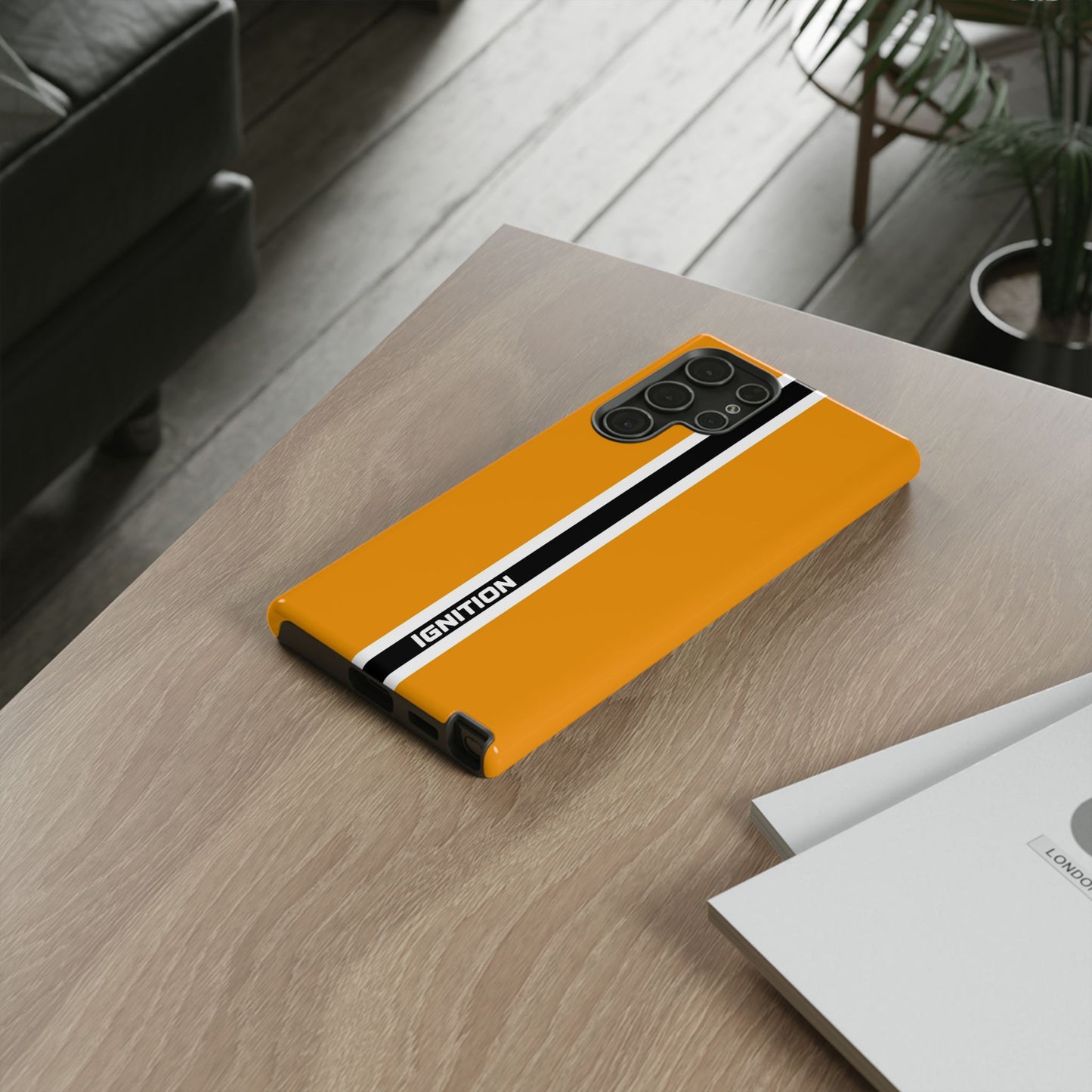 Ignition Tough Case, Racing Stripe Design