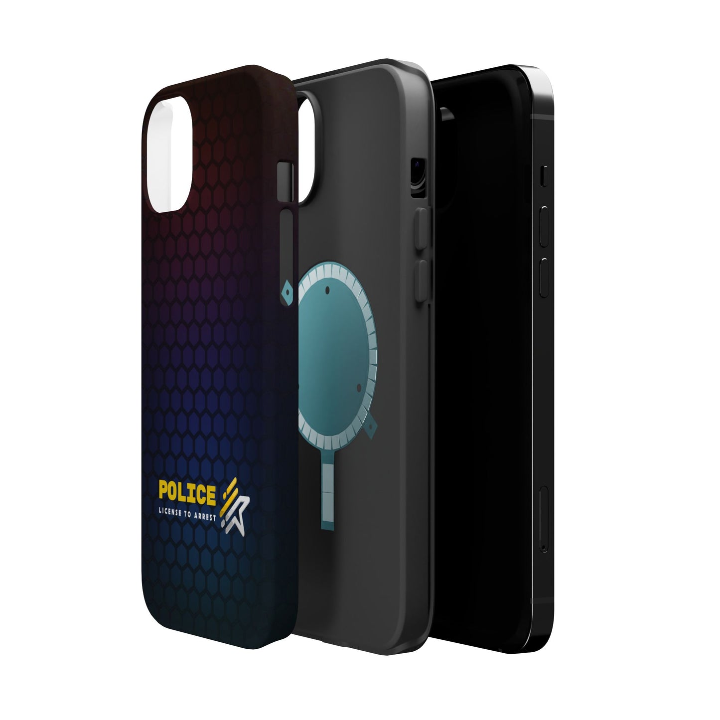 Police Magnetic iPhone Cases, License To Arrest