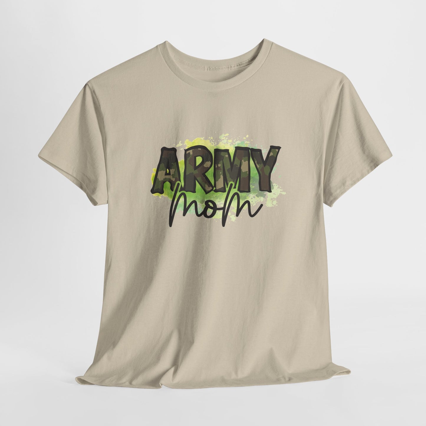 Army Mom Heavy Cotton Tee