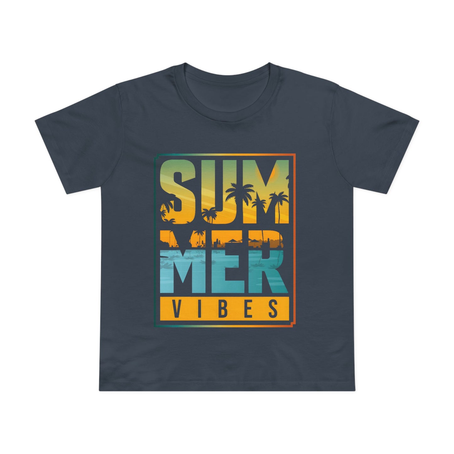 Women’s Summer Vibes Tee - Perfect for Beach Days and Warm Celebrations