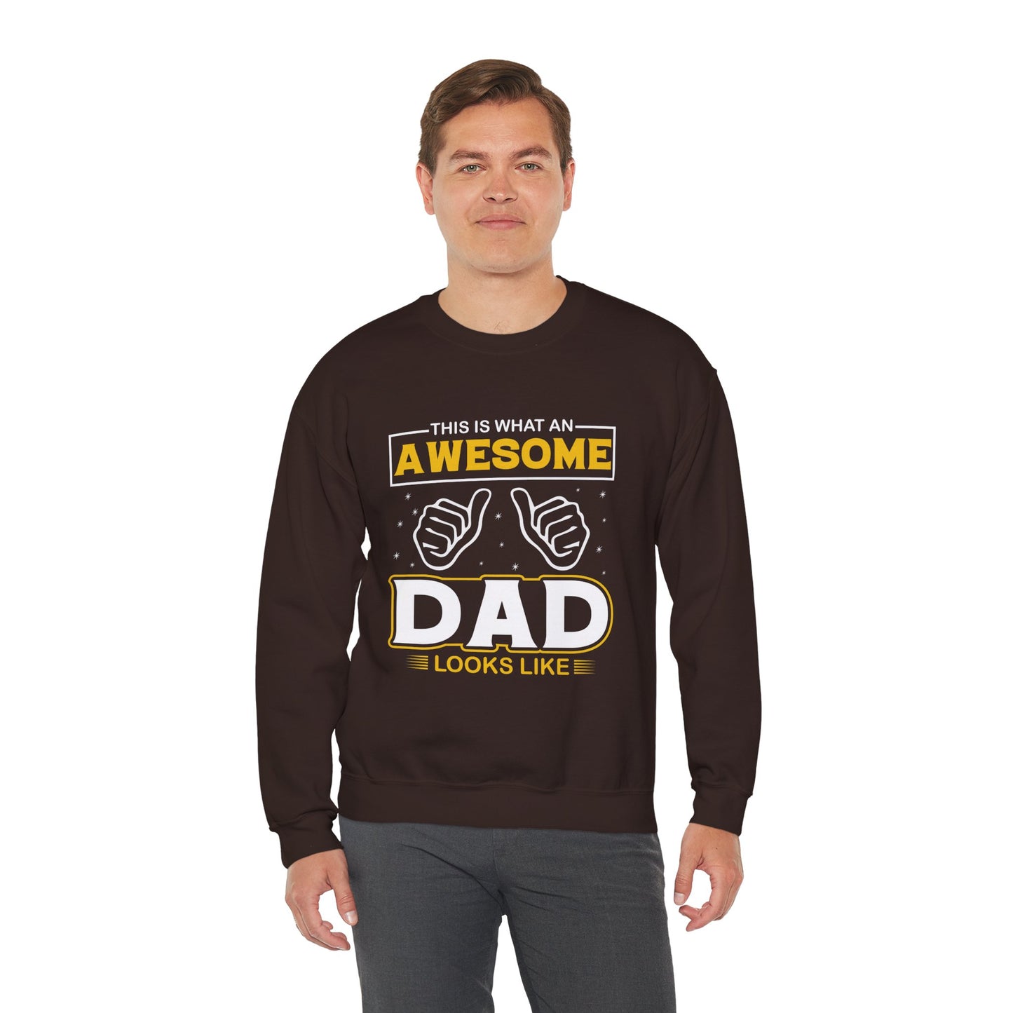 Awesome Dad Unisex Crewneck Sweatshirt
