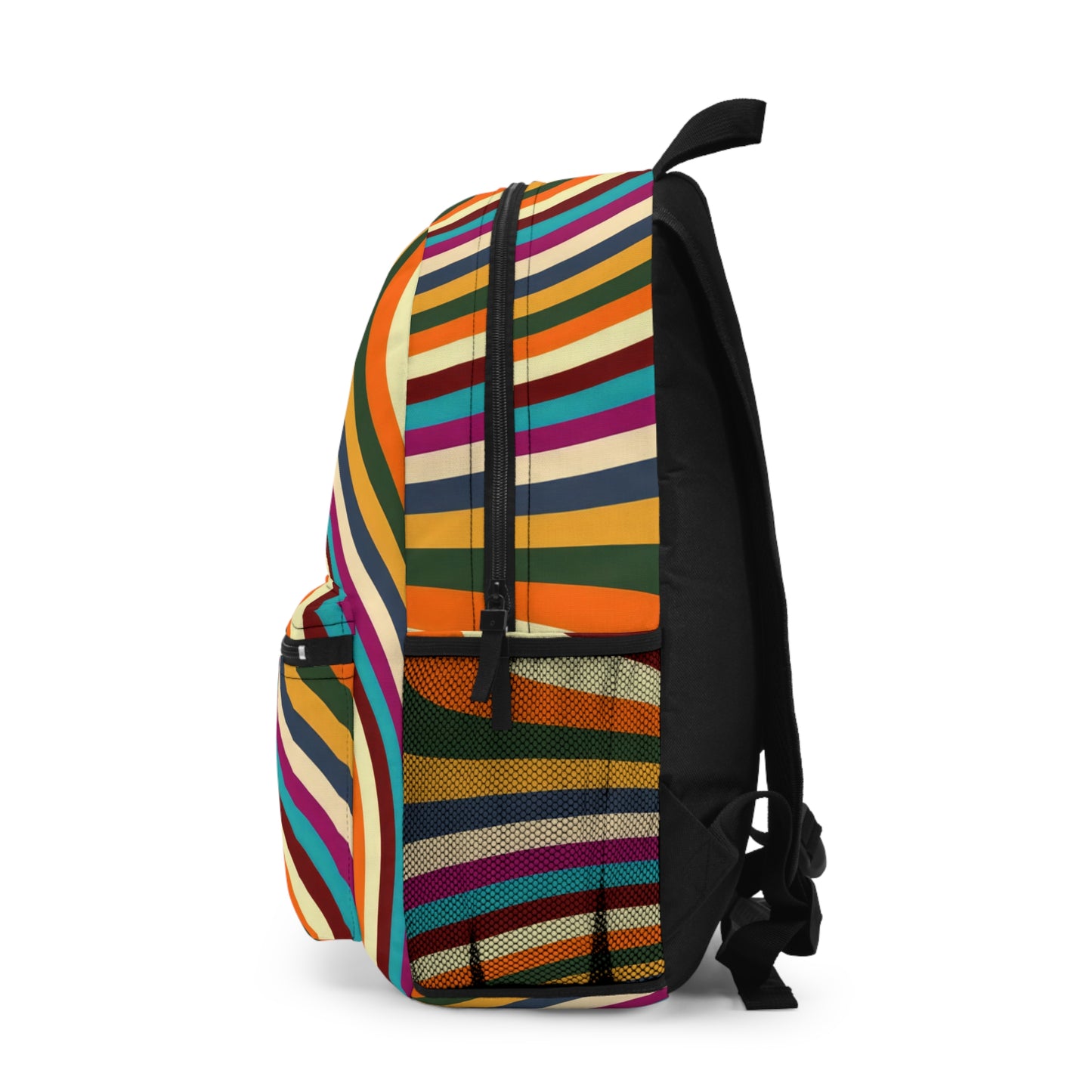 Abstract wave Backpack