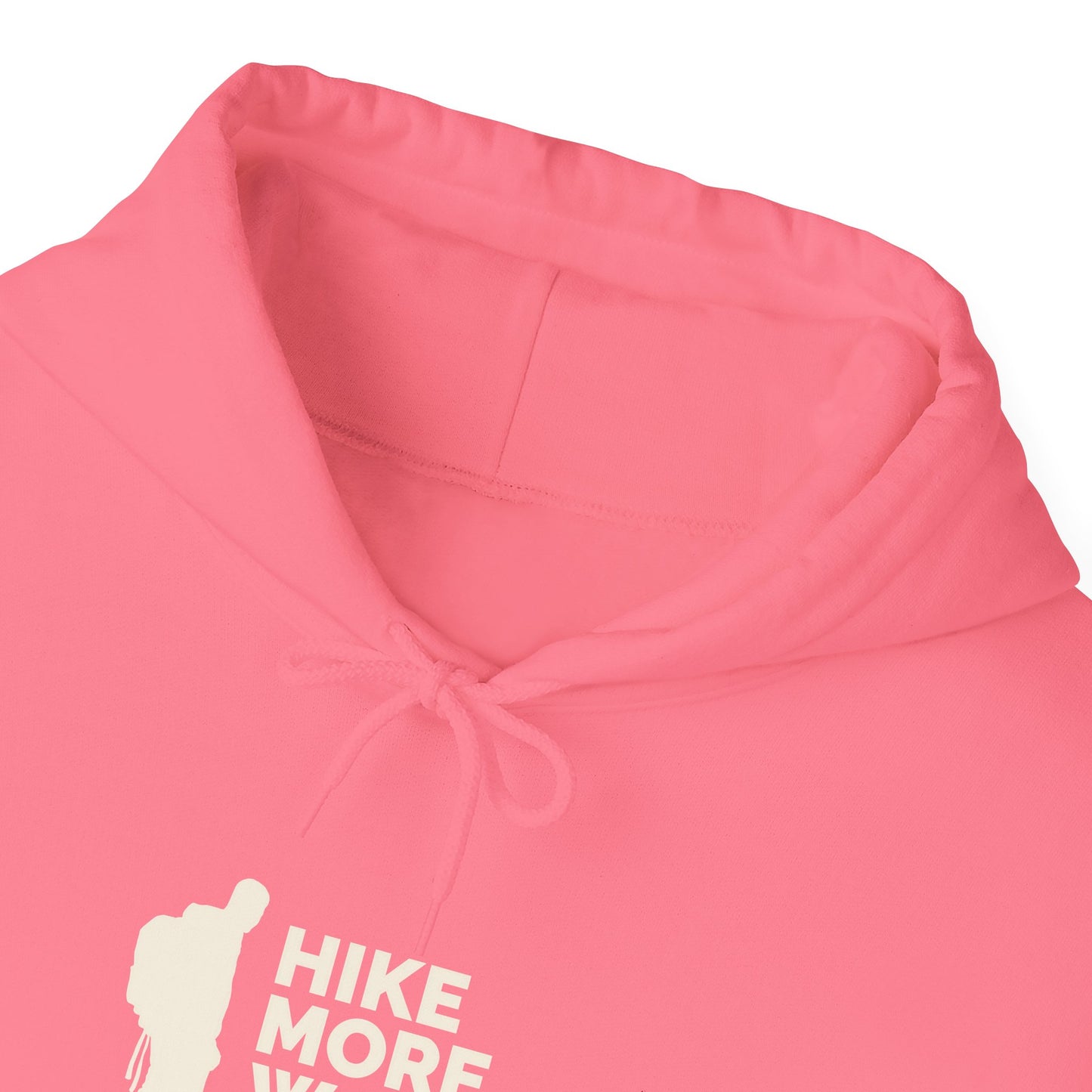 Hike More Worry Less Unisex Heavy Blend™ Hooded Sweatshirt