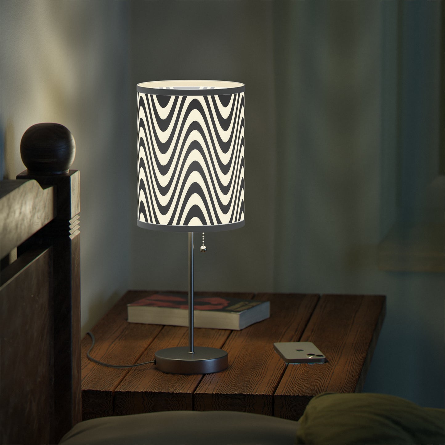 Dual Harmony Lamp on a Stand, US|CA plug / White