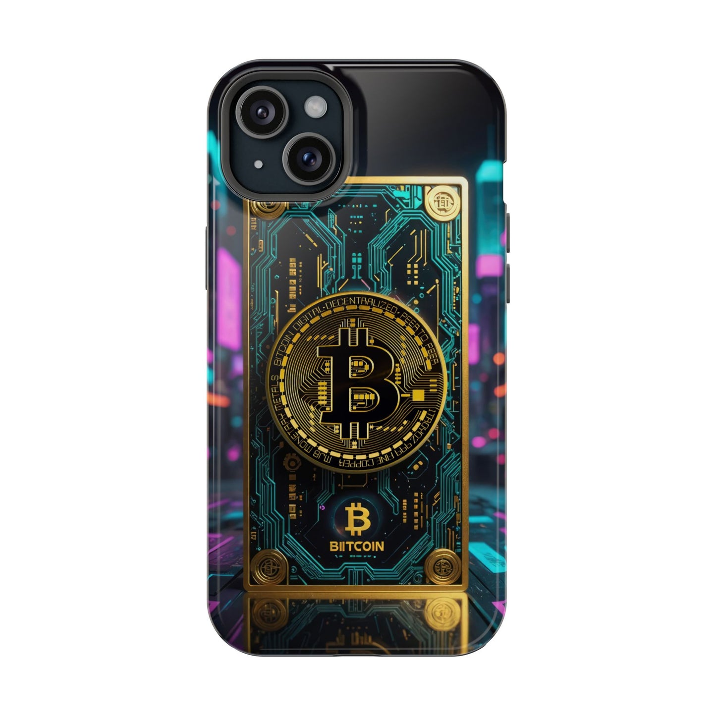 Bitcoin Magnetic Phone Case, Unique Phone Cover