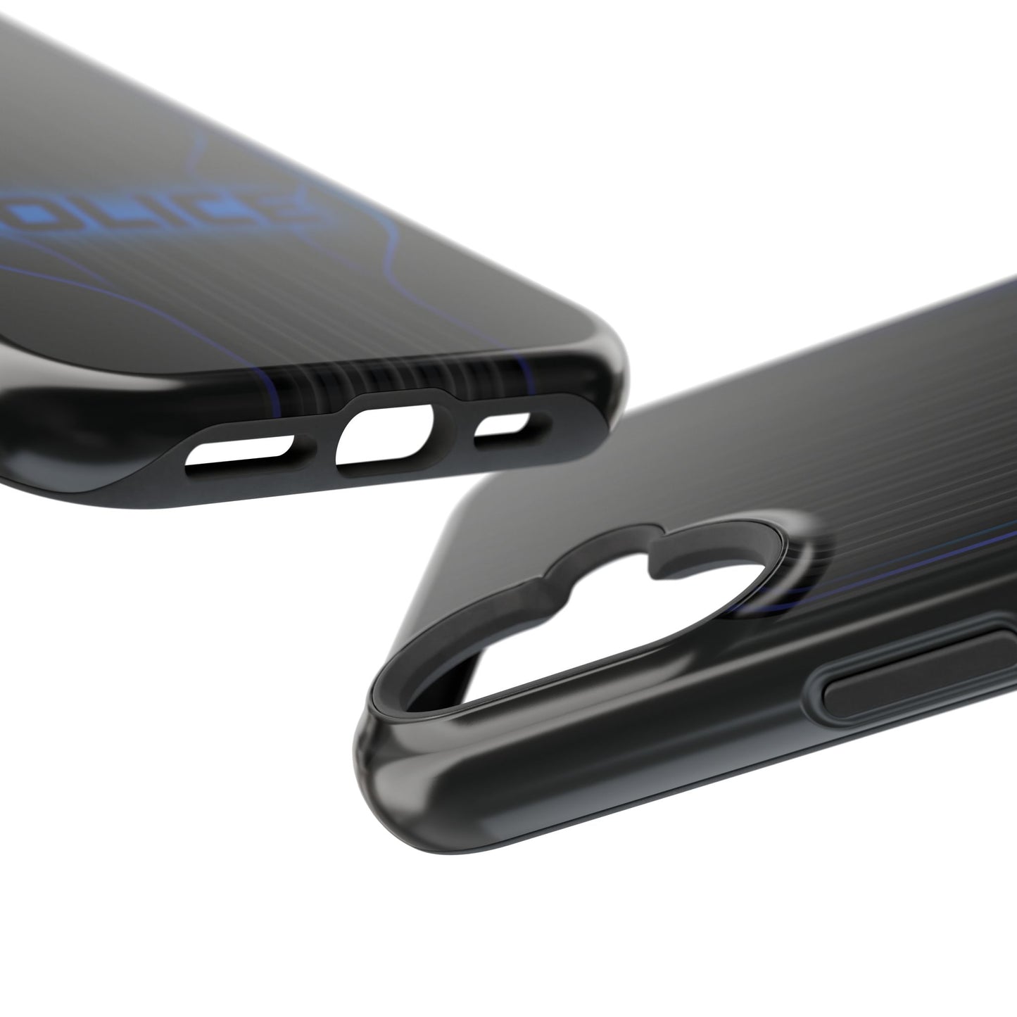 Police Magnetic Phone Cases, Blue Light